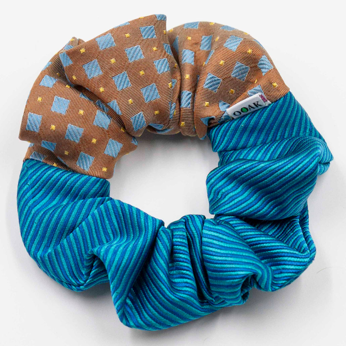 Colorblock scrunchie 128