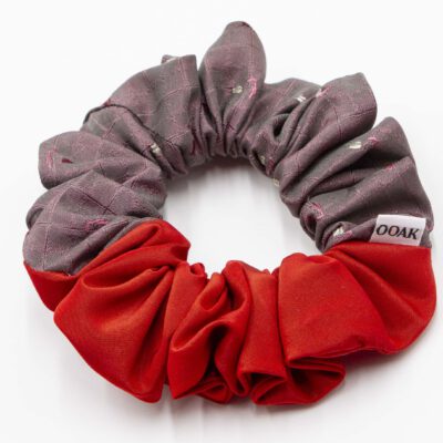 Colorblock scrunchie Teun Tulip