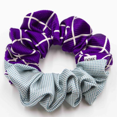 Colorblock scrunchie Purple Paulus