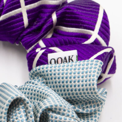 Colorblock scrunchie Purple Paulus