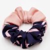 Colorblock scrunchie Pall Pink